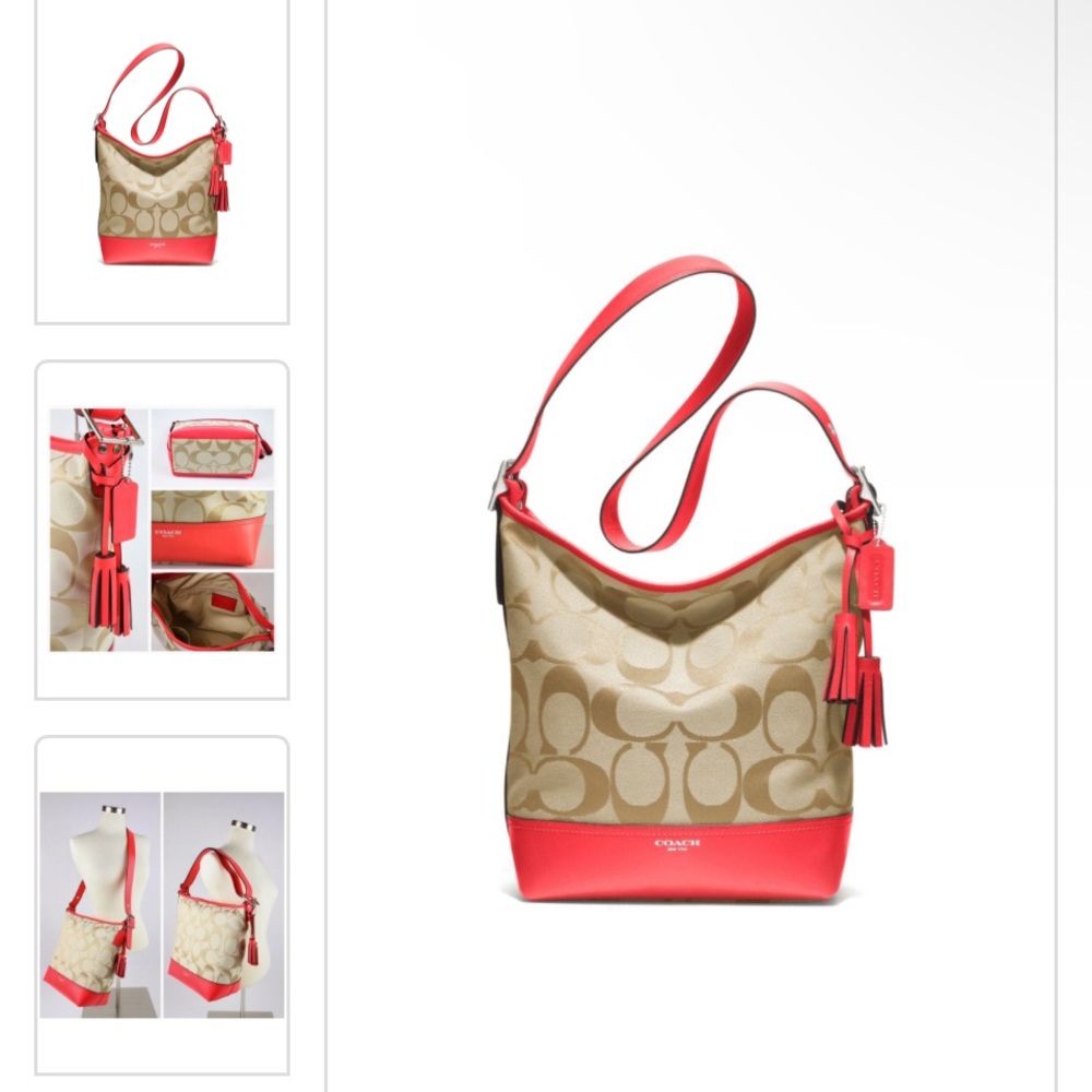 Coach Signature Duffle - Picture 3 of 4
